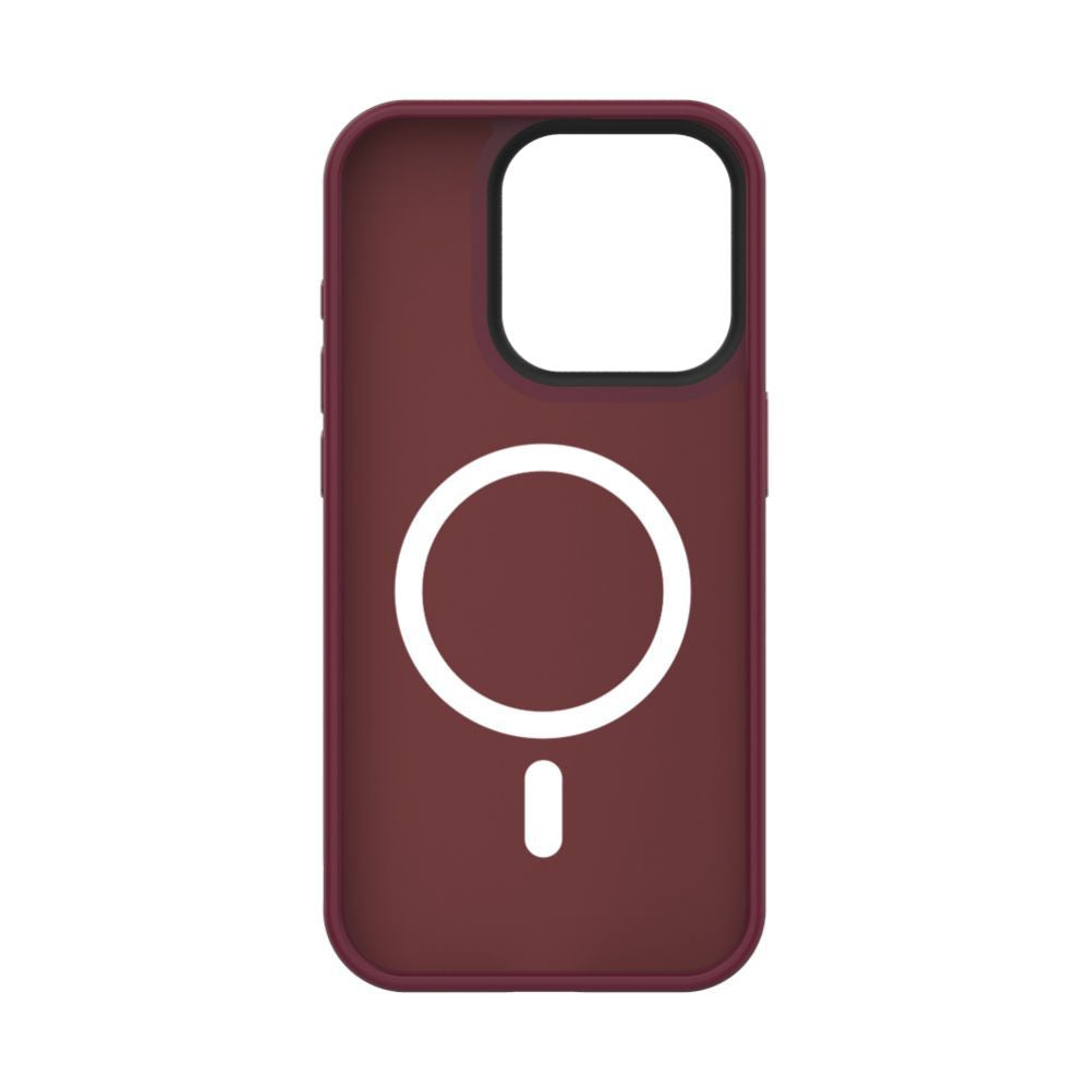 Чехол на заднюю панель Evelatus Apple iPhone 15 Pro Max Hybird Case With Magsafe PC+TPU Plum