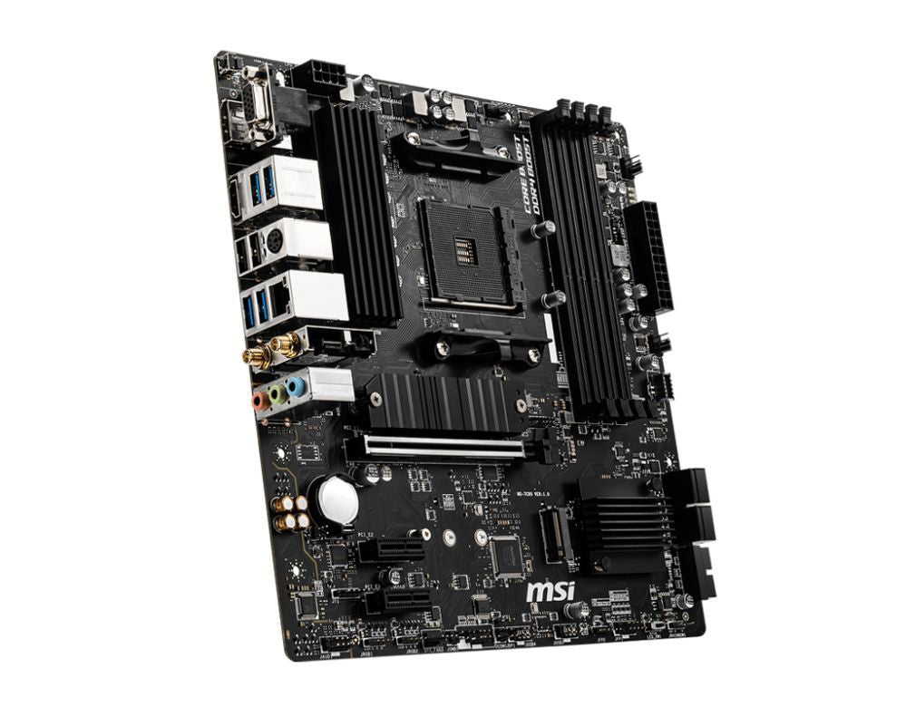 Intel protsessori emaplaat MSI  B550M PRO-VDH WIFI Processor family AMD, Processor socket AM4, DDR4, Memory slots 4, Chipset AMD B, Micro ATX