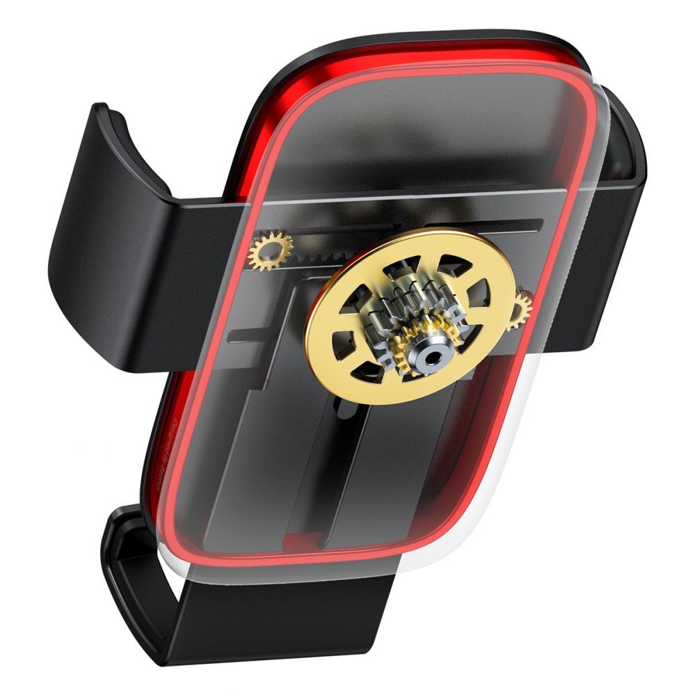 Automaatne hoidja Baseus  Baseus Metal Age II gravitational car phone holder for ventilation grille black (SUJS000001)