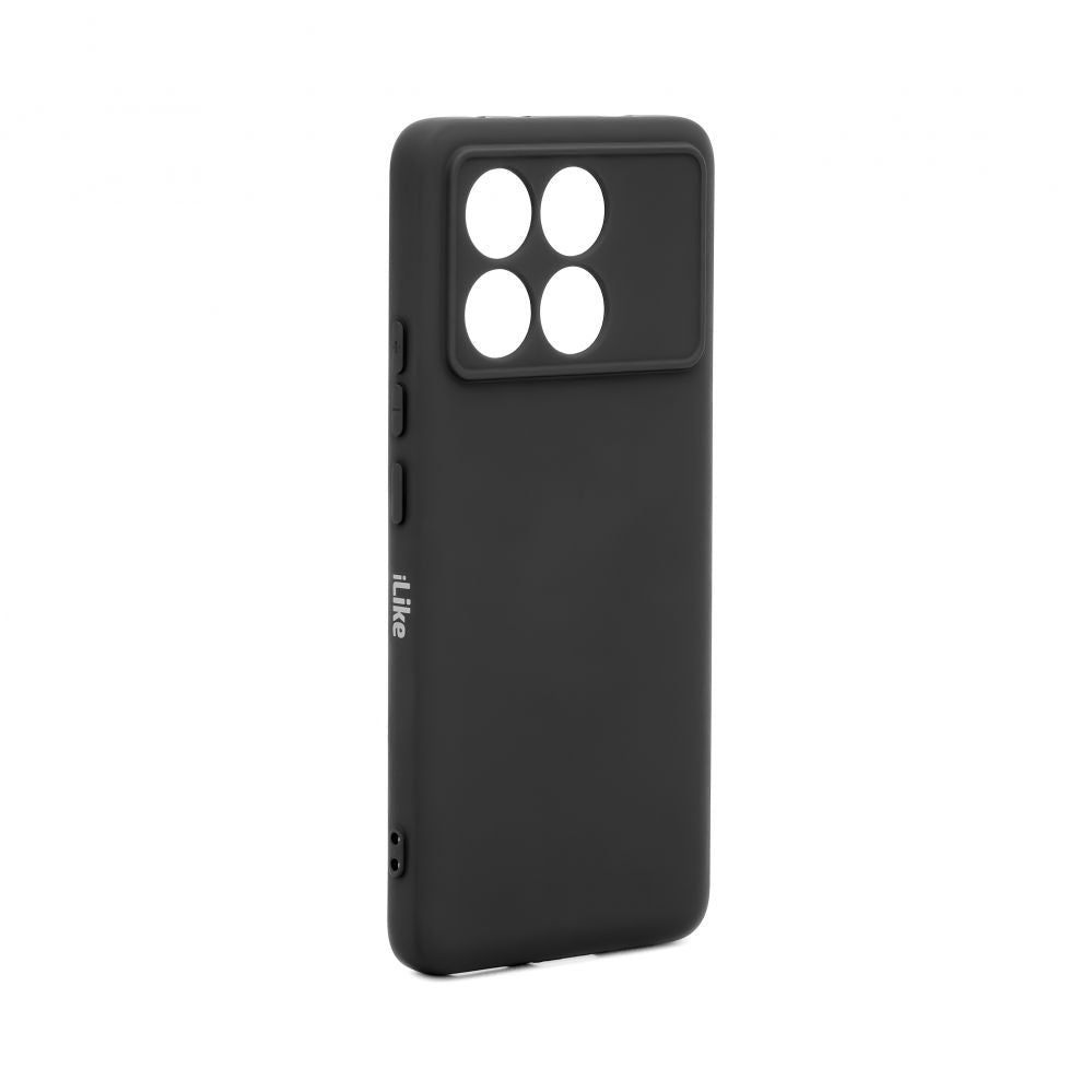 Чехол на заднюю панель iLike Xiaomi Poco X6 Pro Nano silicone case Black