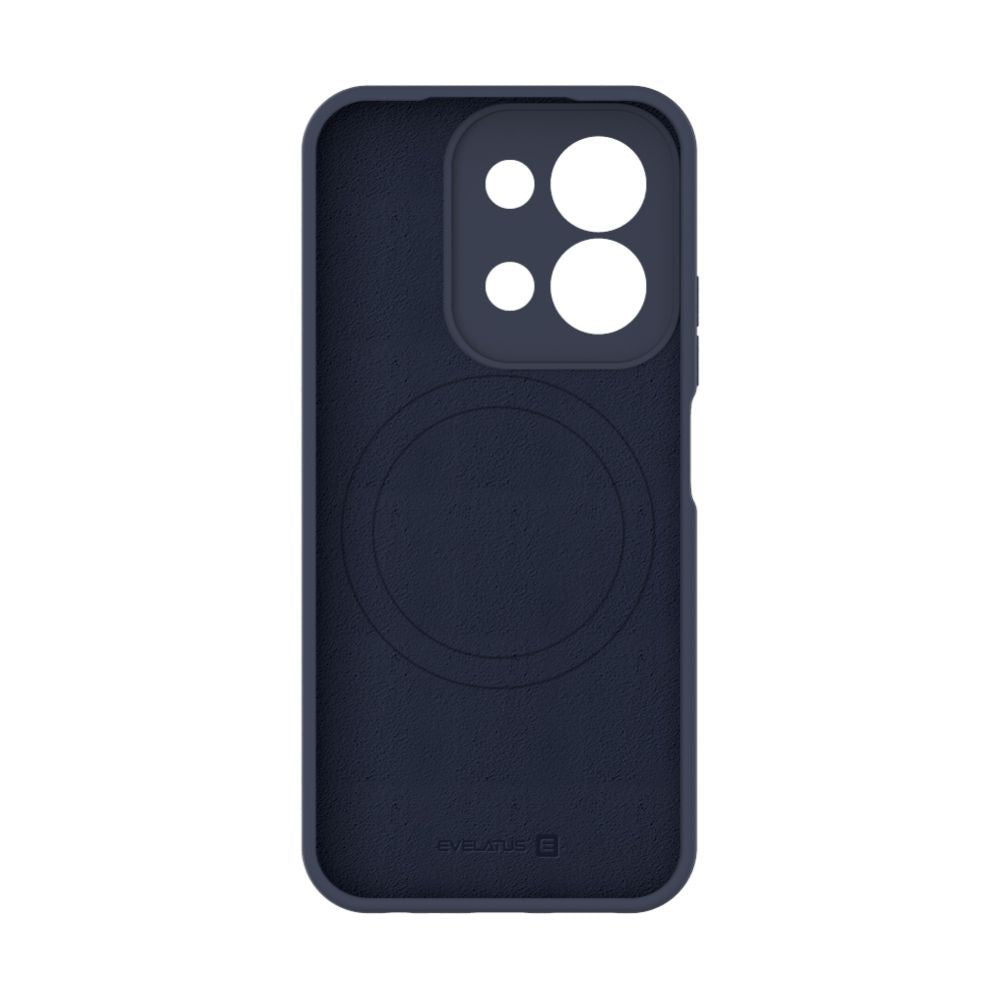 Чехол на заднюю панель Evelatus Xiaomi Redmi 15C 4G/5G Premium Magnetic Soft Touch Silicone Case Dark Blue