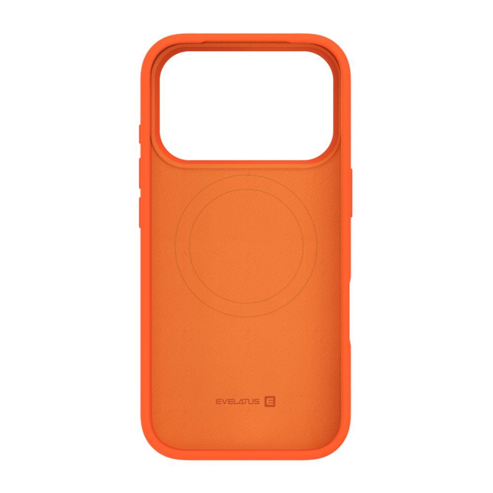 Tagakaaned Evelatus Apple iPhone 17 Pro Max Premium MagSafe Soft Touch Silicone Orange