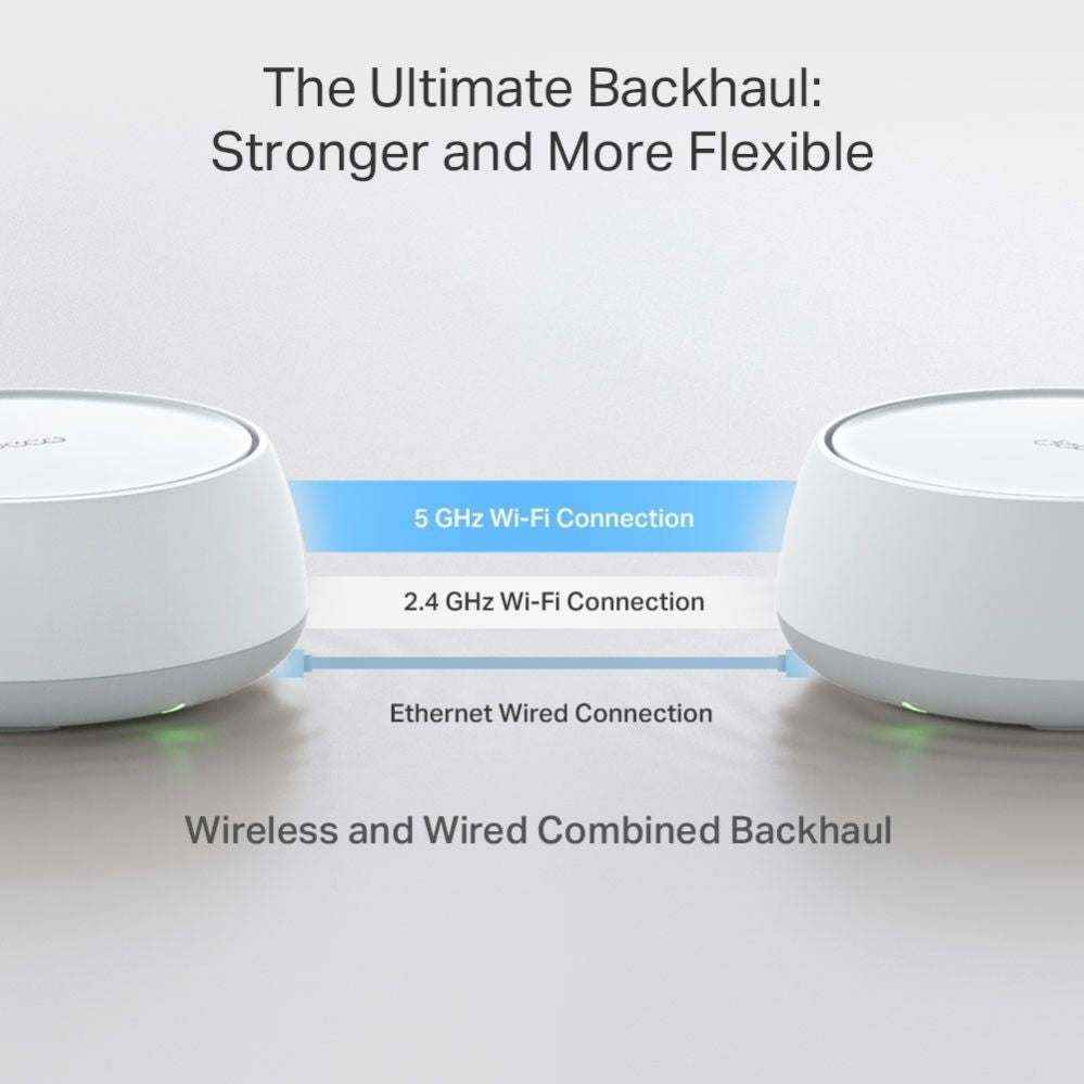 Routers TP-Link  WRL MESH ROUTER 3600MBPS/DECO BE25(2-PACK)