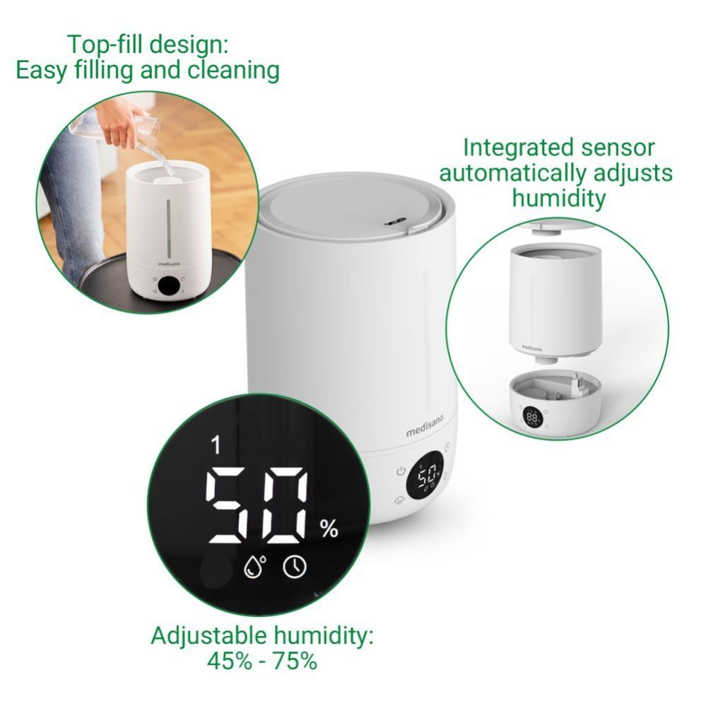 Nutikas seade Medisana  Medisana AH 663 Top-Fill Air humidifier