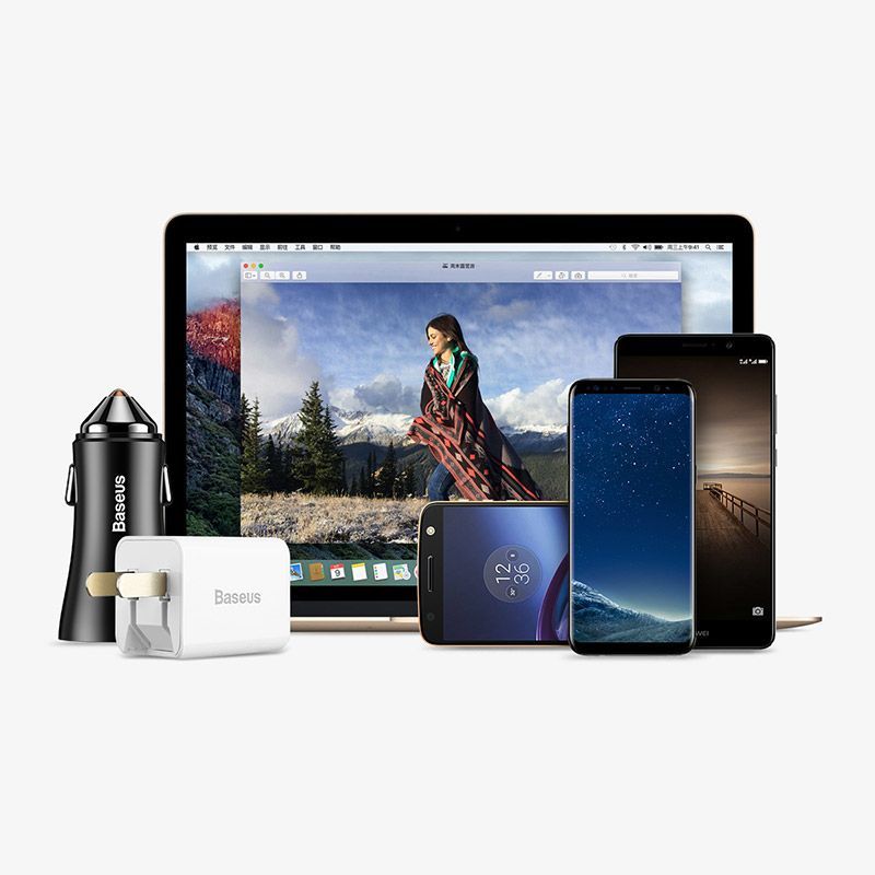 Кабель Baseus  Baseus Mini USB-C to USB-A adapter - black