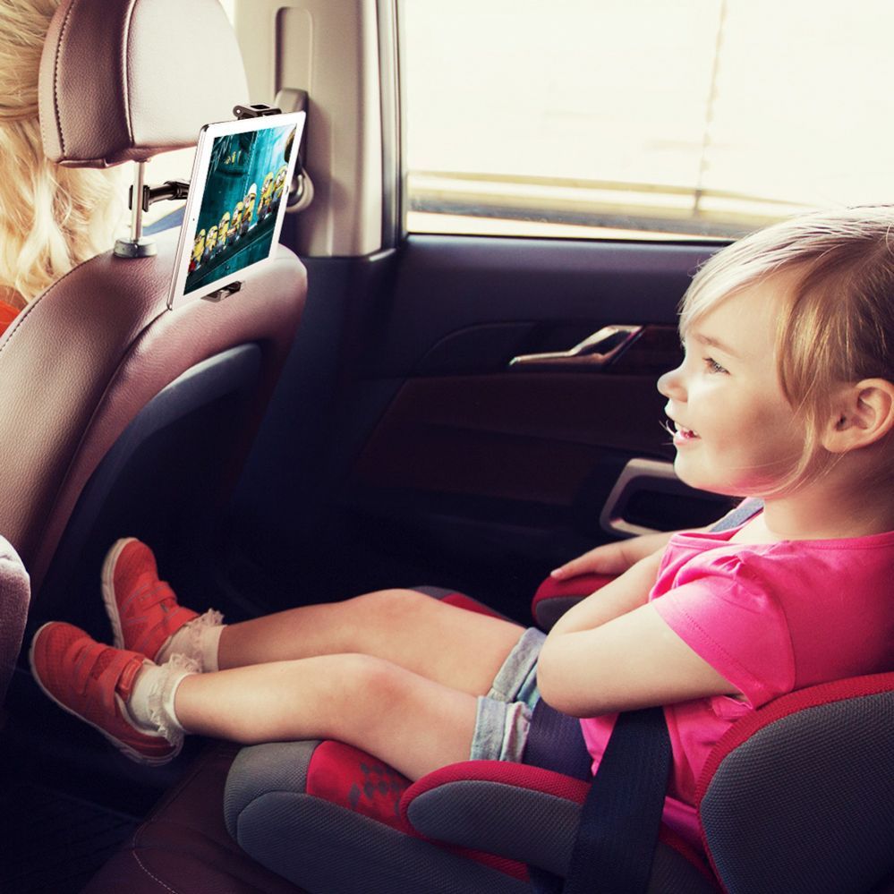 Авто держатель Baseus  Baseus Backseat Car Mount SUHZ-01 Car Headrest Holder for Tablets / Smartphones 4.7-12.9" - Black