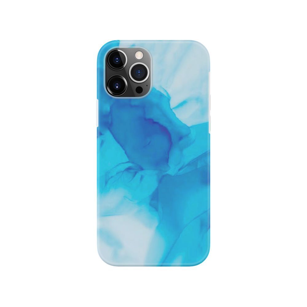 Tagakaaned Evelatus Apple iPhone 12 Pro Max Premium Silicone case Customized Print Blue
