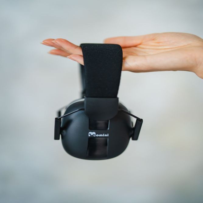 Другие товары momini  Momini kids noise-reducing earmuffs Milo Black