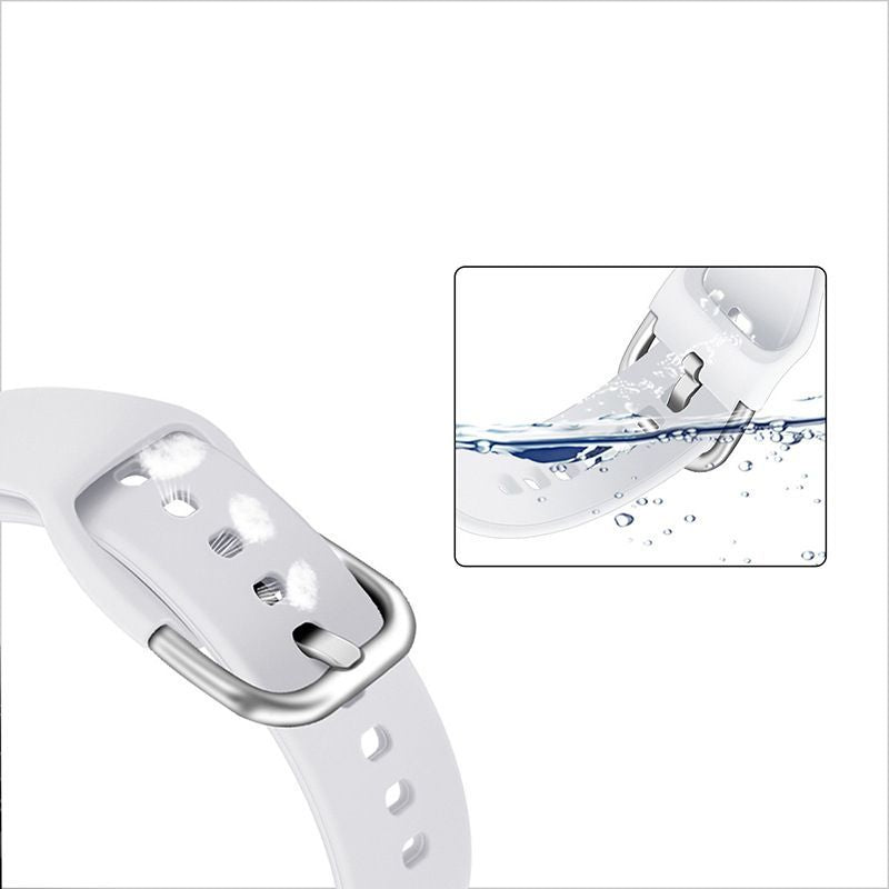 Rihm Hurtel  Silicone Strap TYS band for Samsung Galaxy Watch 40 / 41 / 42 / 43 / 44 mm - gray