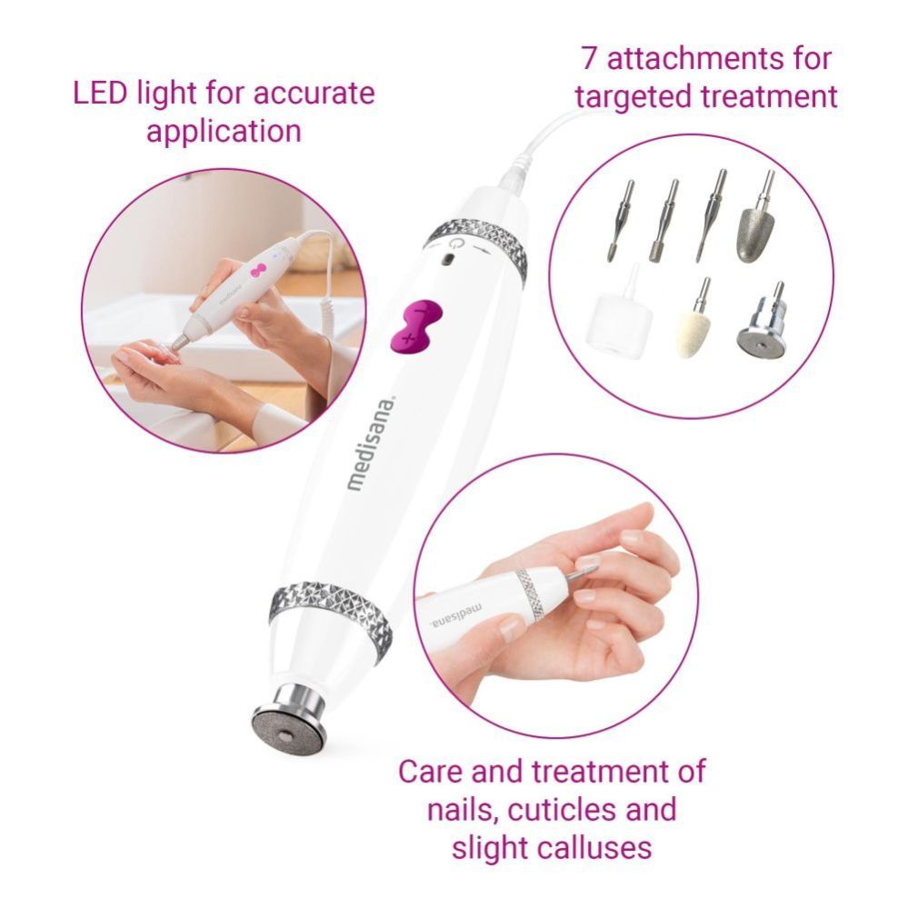 Body care Medisana  Medisana MP 840 Manicure/Pedicure device (incl. 7 attachments)