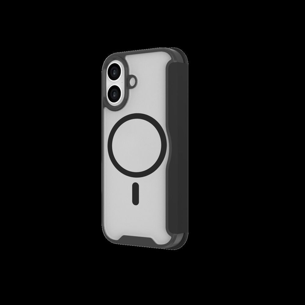 Back panel cover Just Must  JUST MUST CHAMPION II MAGSAFE FLIP CASE for  iPhone 17, Black