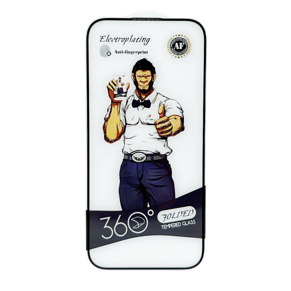 Kaitseklaasid Evelatus Apple iPhone 15 Pro Max 2.5D Full Cover Glass Anti-Static Light Black