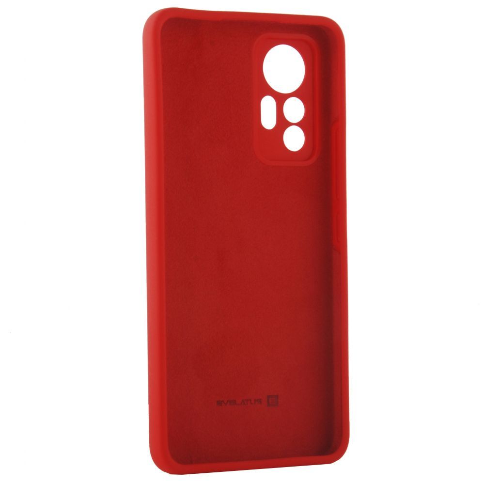 Чехол на заднюю панель Evelatus Xiaomi 12 Pro Premium Soft Touch Silicone Case Red