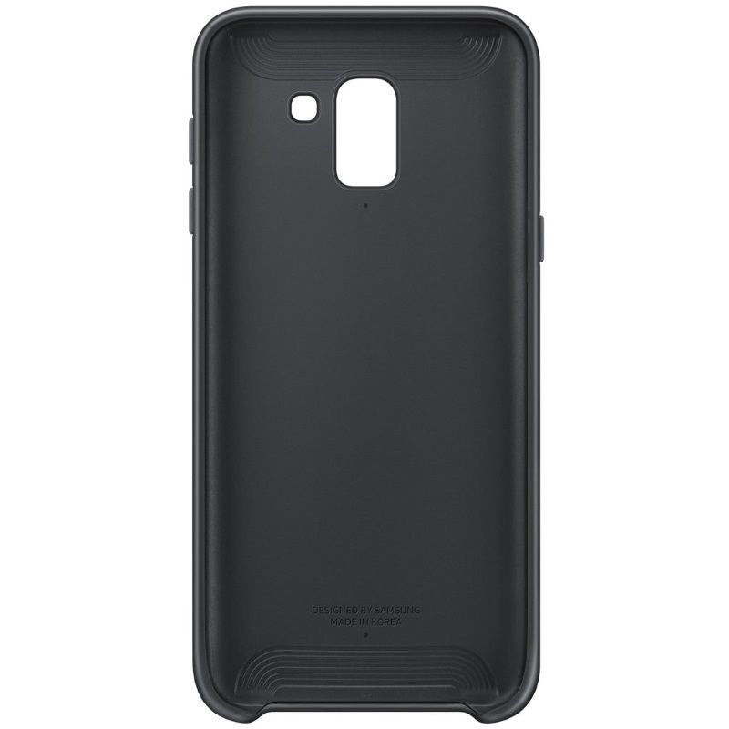 Чехол на заднюю панель Samsung - J6 2018 J600 Dual Layer Cover EF-PJ600CBEGWW Black