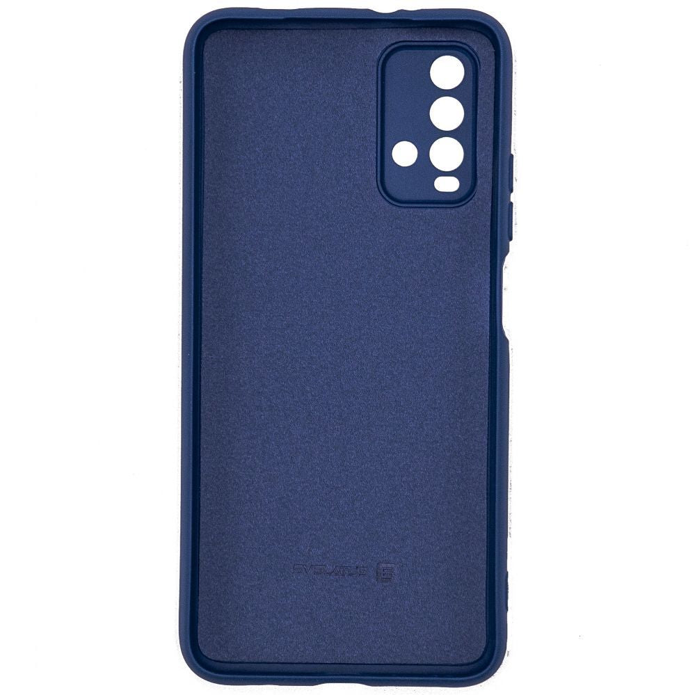 Back panel cover Evelatus Xiaomi Redmi 9T Nano Silicone Case Soft Touch TPU Blue