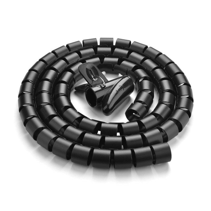 Converter Ugreen  LP121 cover 30818 cable organizer 1.5m Black