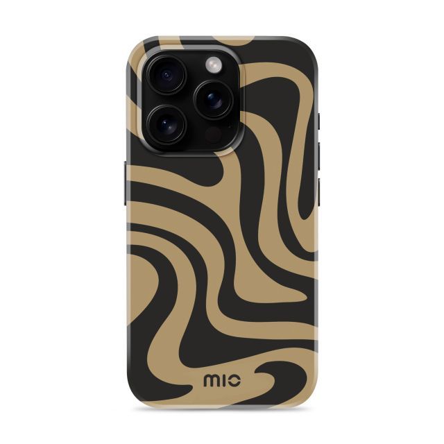 Back panel cover Mio  MIO Swirl Magsafe Compatible for iPhone 16 Pro