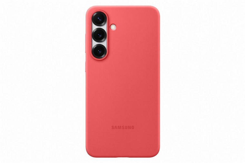 Back panel cover Samsung  PS936CREGWW Silicone Case Samsung Galaxy S25 Plus, Red