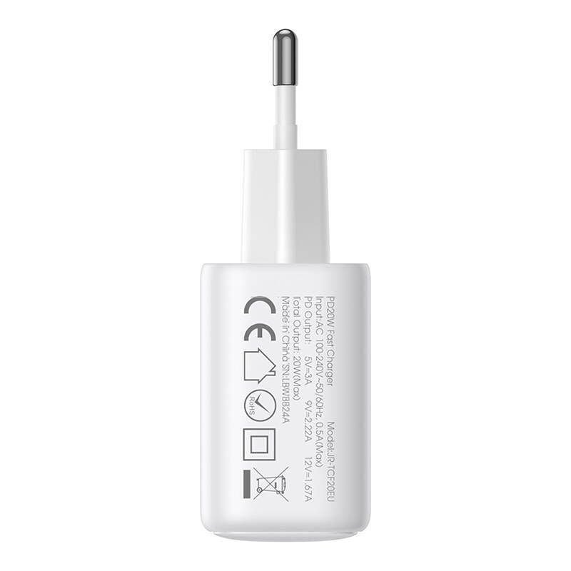 Adaptrid Joyroom  Jayroom JR-TCF20 PD20W EU network charger (white)