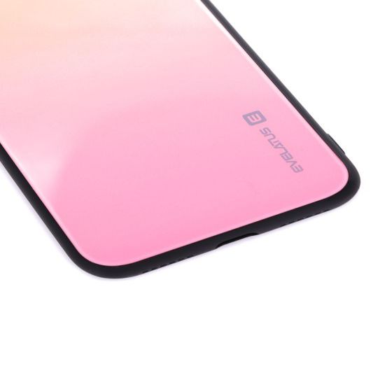 Tagakaaned Evelatus Apple iPhone X/Xs Gradient Glass Case 1 Mild Melon