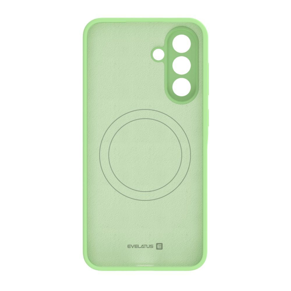 Чехол на заднюю панель Evelatus Samsung Galaxy A56 Premium Magnetic Soft Touch Silicone Case Mint