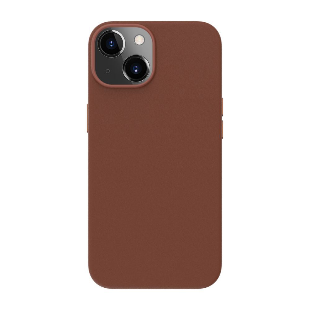 Чехол на заднюю панель Evelatus Apple iPhone 14 Genuine Leather case with MagSafe Brown