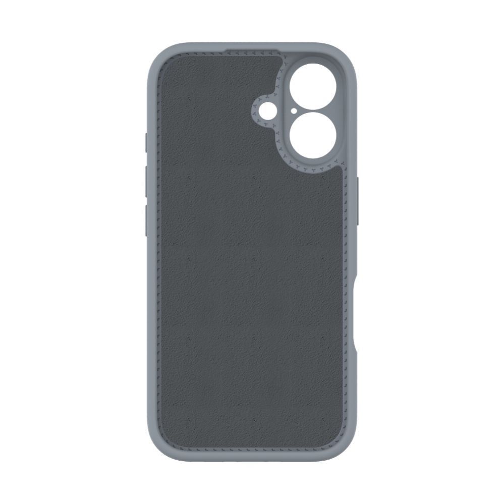 Чехол на заднюю панель Evelatus Apple iPhone 16 Premium Magsafe with Stand Soft Touch Silicone Case Silver