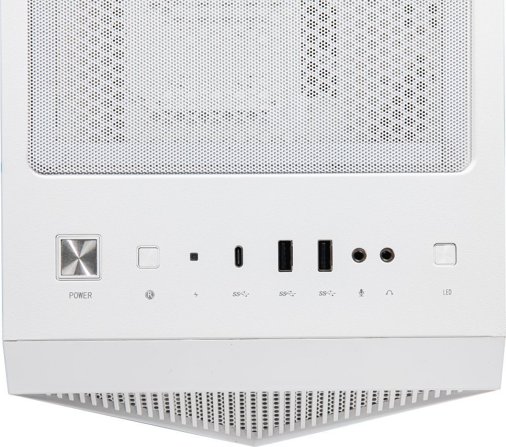 Arvuti korpus MSI  MPG GUNGNIR 110R White, Mid-Tower, Power supply included No