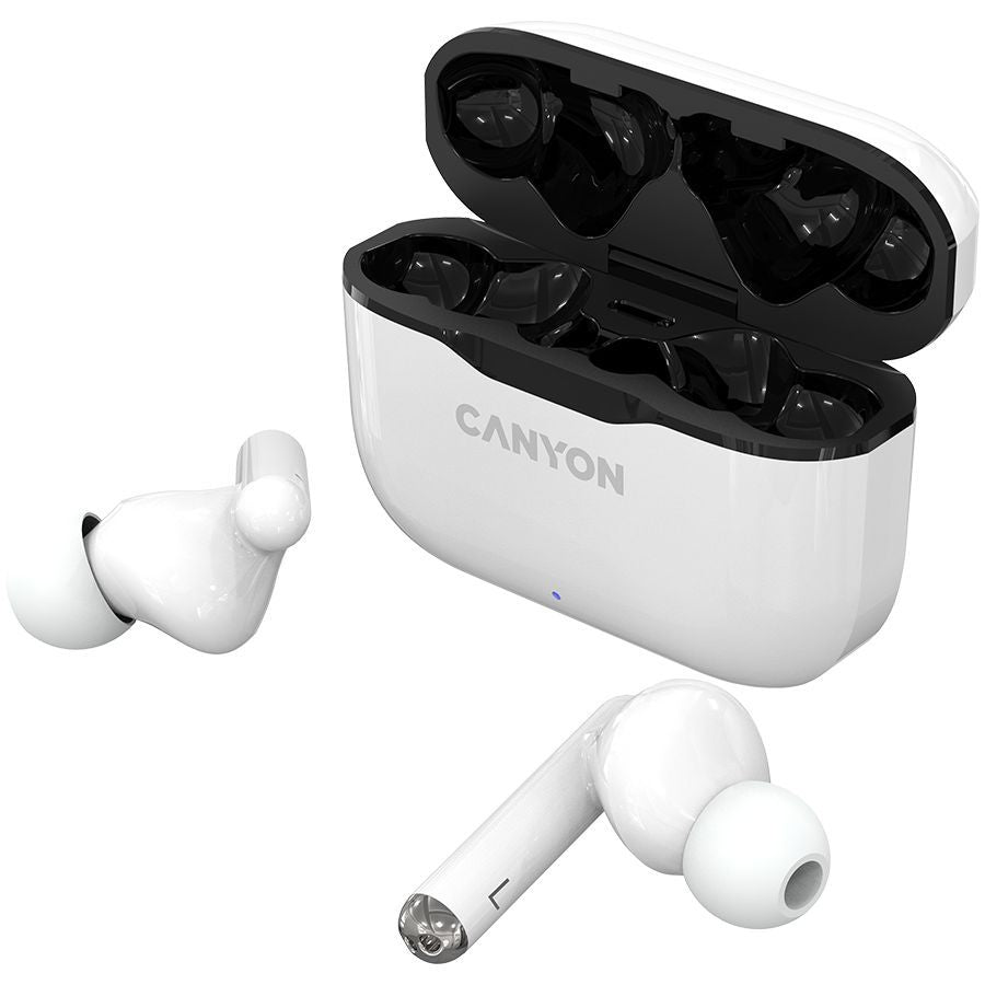 Wireless headphones Canyon  TWS-3 Bluetooth headset White