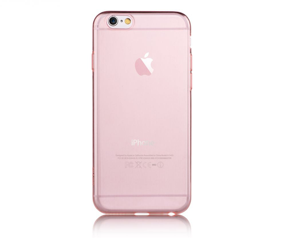 Tagakaaned Devia Apple iPhone 6/6s Naked Transparent Rose Gold