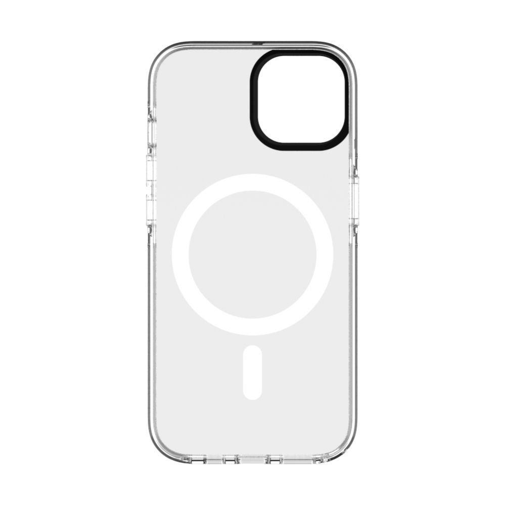 Чехол на заднюю панель Evelatus Apple iPhone 15 PC+TPU With MagSafe Customized Print Flower Transparent