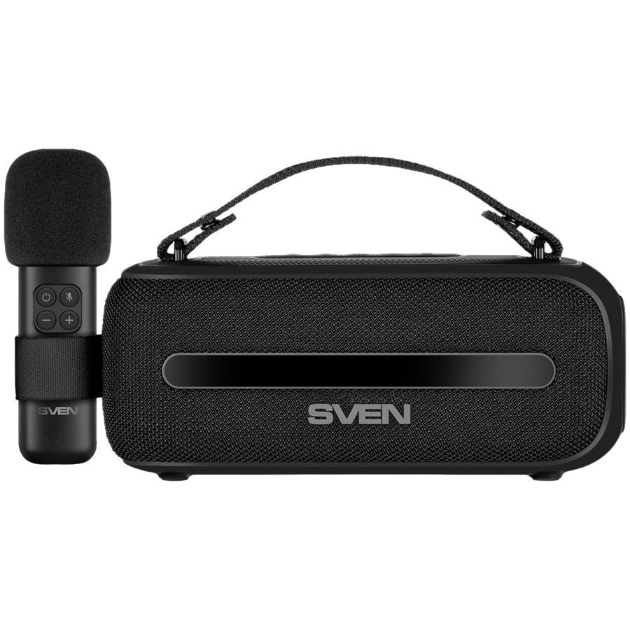 Bluetooth speakers Sven  Speaker SVEN PS-255, black (12W, Bluetooth, FM, USB, karaoke mic, 3600mAh)