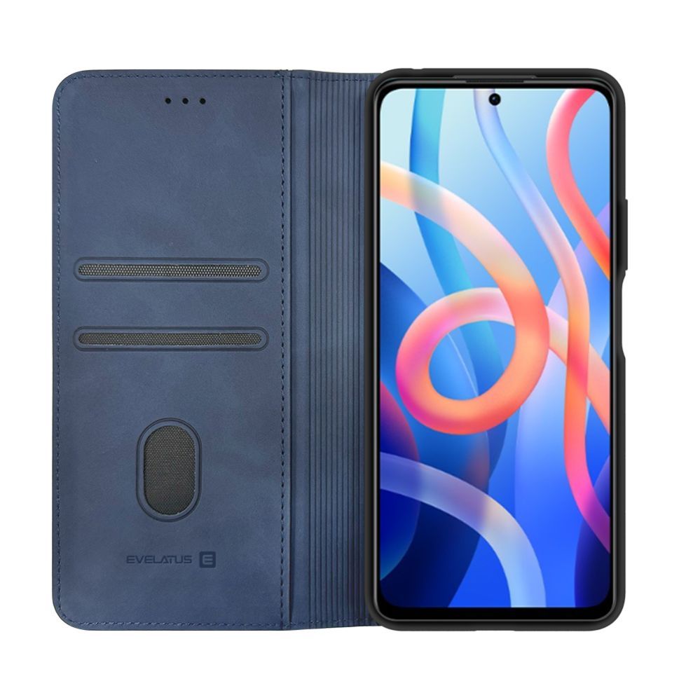 Чехол книжка Evelatus Xiaomi Redmi 15 5G Book Case Folio Dark Blue