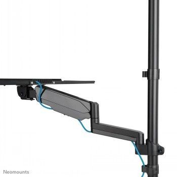TV bracket NEOMOUNTS BY NEWSTAR  NEOMOUNTS WALL MOUNTED SIT-STAND WORKSTATION (SCREEN, KEYBOARD & MOUSE)