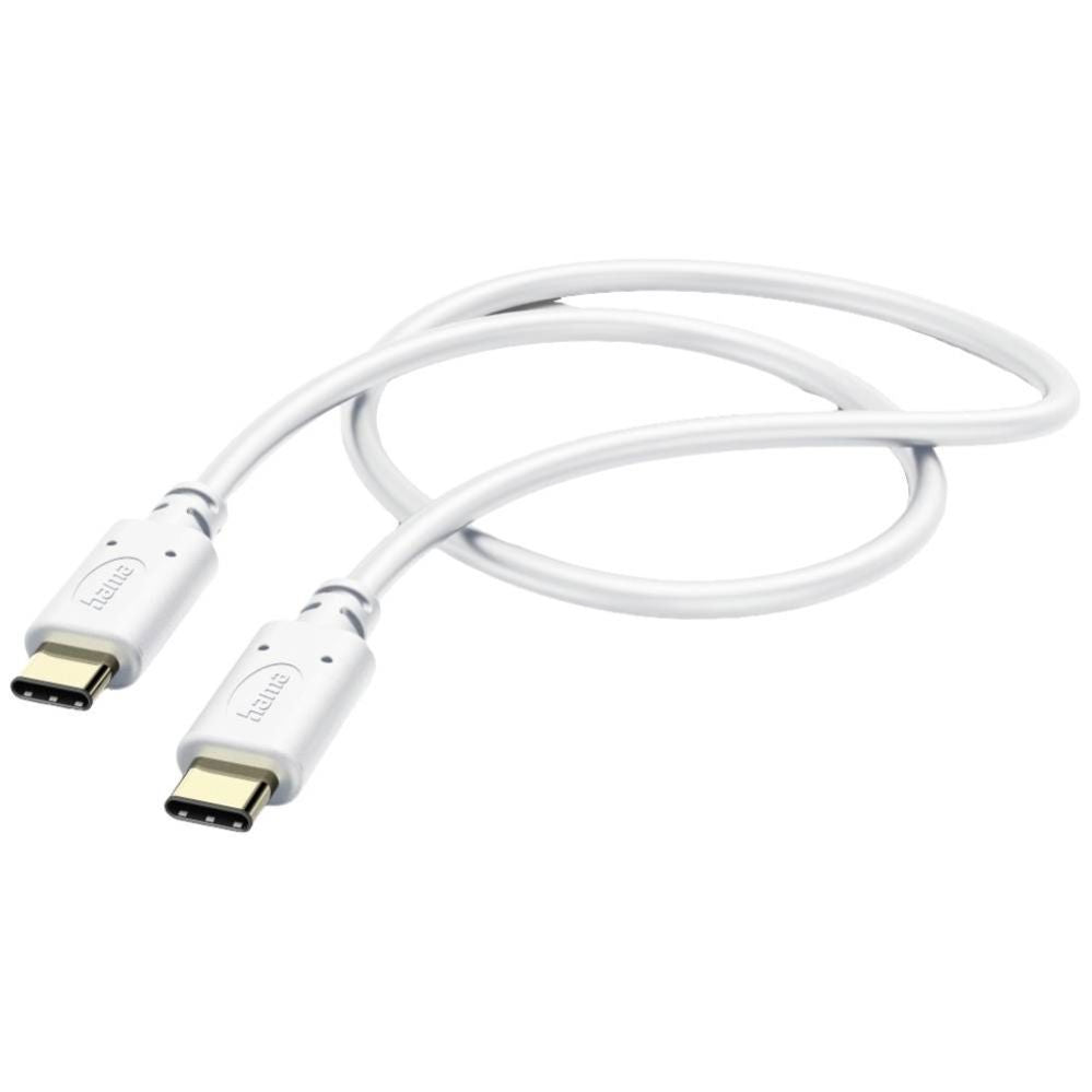 Kaabel Hama  Charging Cable USB-C to USB-C 1.5m White