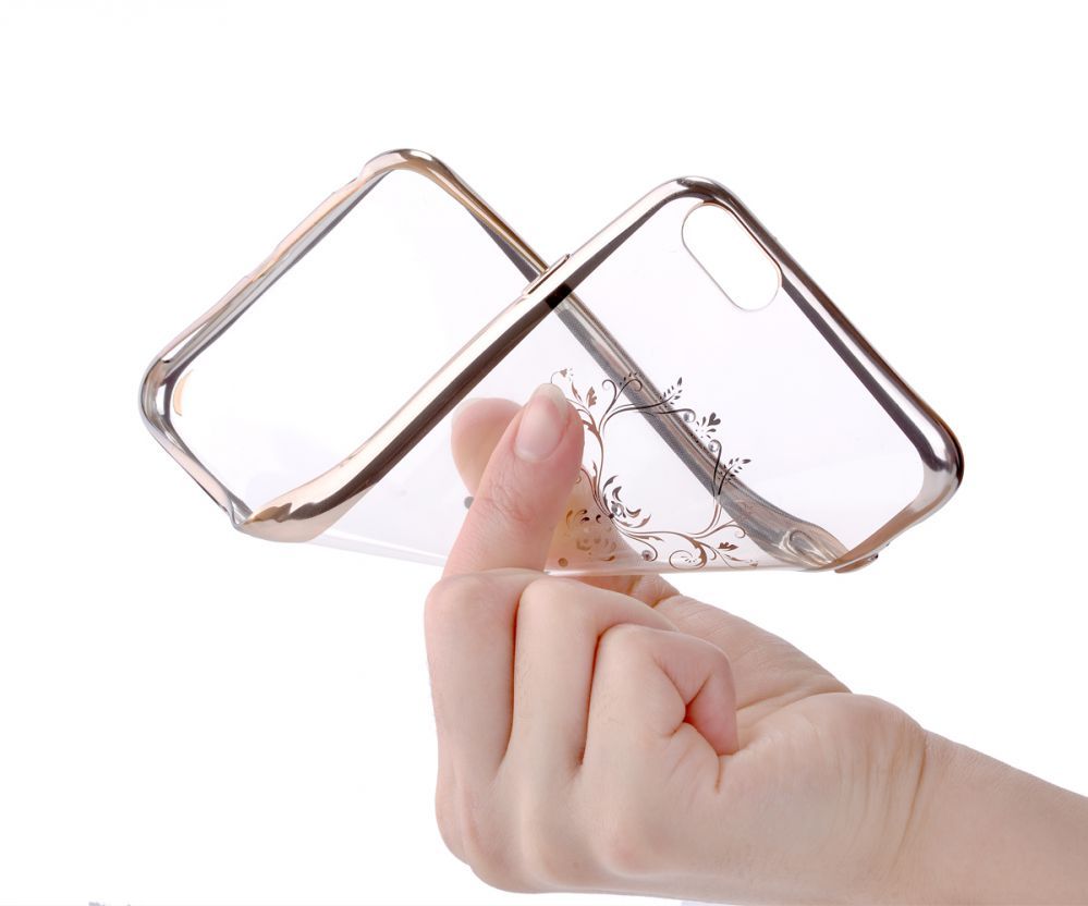 Чехол на заднюю панель Devia Samsung Galaxy S8 Plus Crystal Iris soft case Champagne Gold