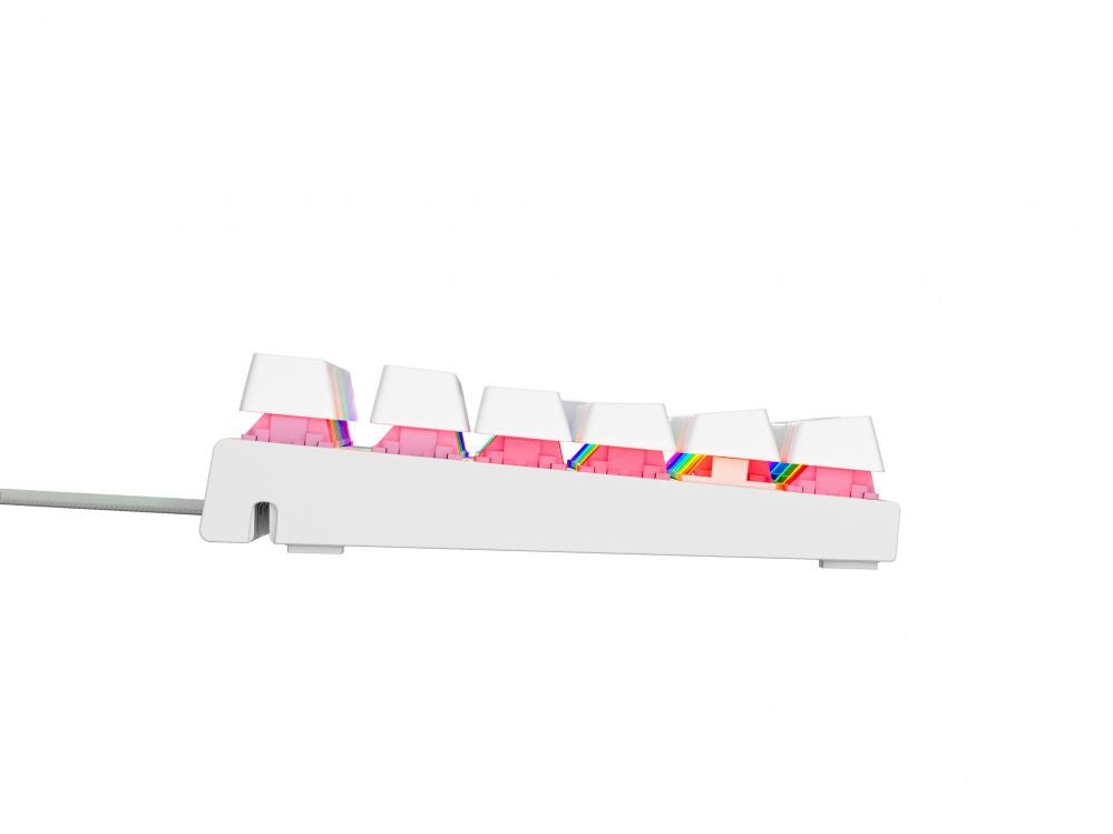 Arvuti klaviatuur Genesis  THOR 303 | Mechanical Gaming Keyboard | Wired | US | White | USB Type-A | Outemu Peach Silent