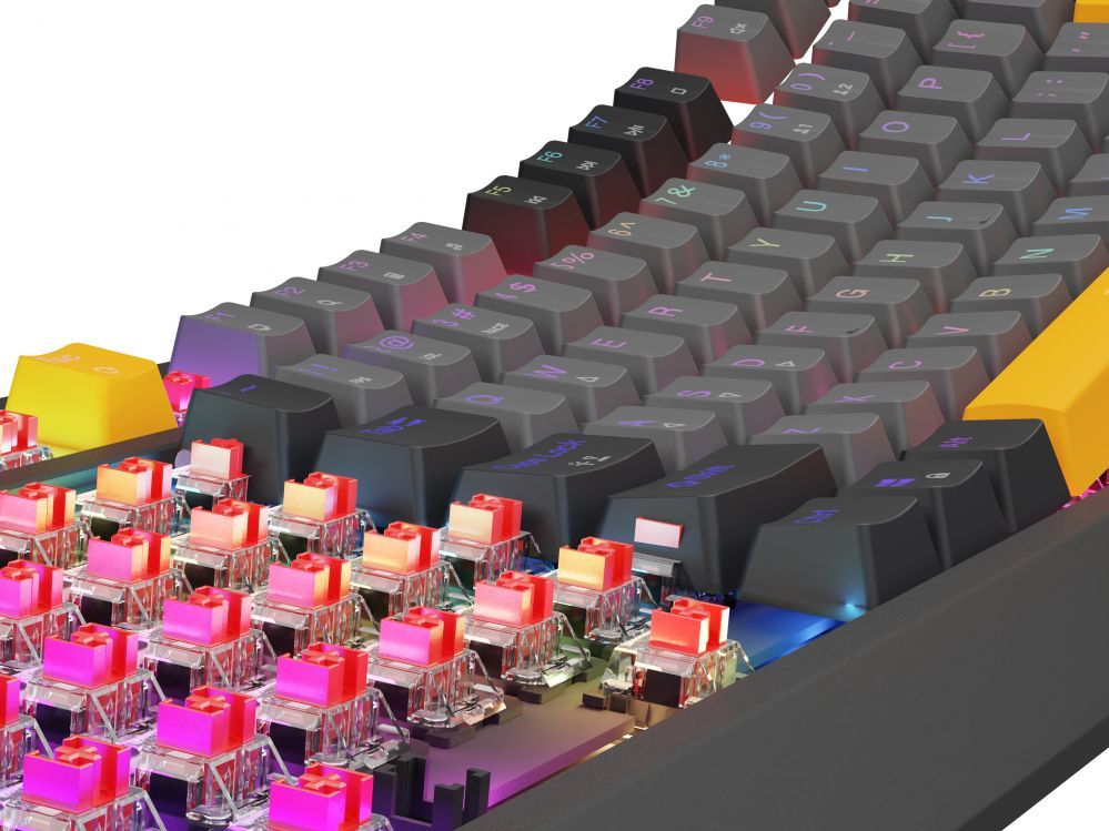 Компьютерная клавиатура Genesis  THOR 230 | Mechanical Gaming Keyboard | Wired | US | Anchor Gray Negative | USB Type-A | Outemu Red