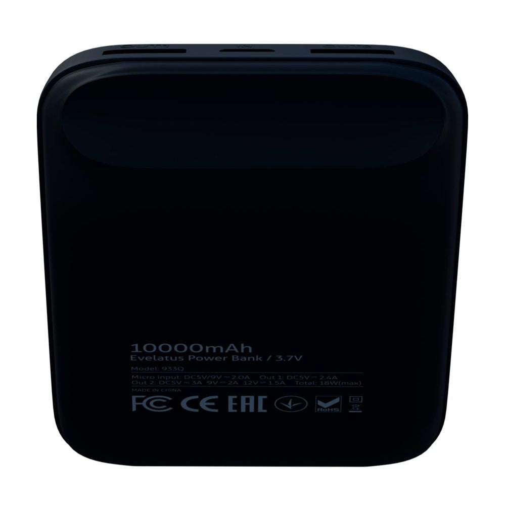 Power bank Evelatus - Power Bank EPB07 10000 mAh Black