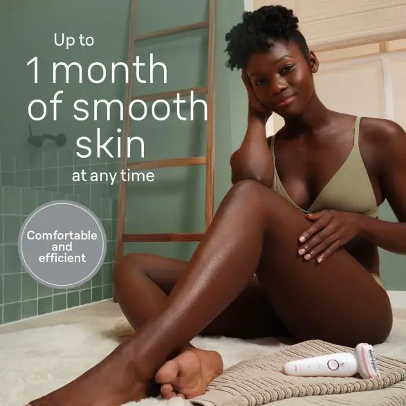 Epilaator Braun  Epilator | SES9-030 Silk épil 9 | Operating time (max) 50 min | Number of power levels 2 | Wet & Dry | White/Rose