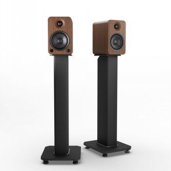 TV bracket KANTO AUDIO KANTO AUDIO 26" TALL FILLABLE SPEAKER STANDS WITH ISOLATION FEET - BLACK (PAIR)