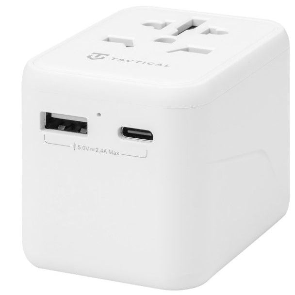 Адаптер Tactical  PTP Travel 12W Adapter White