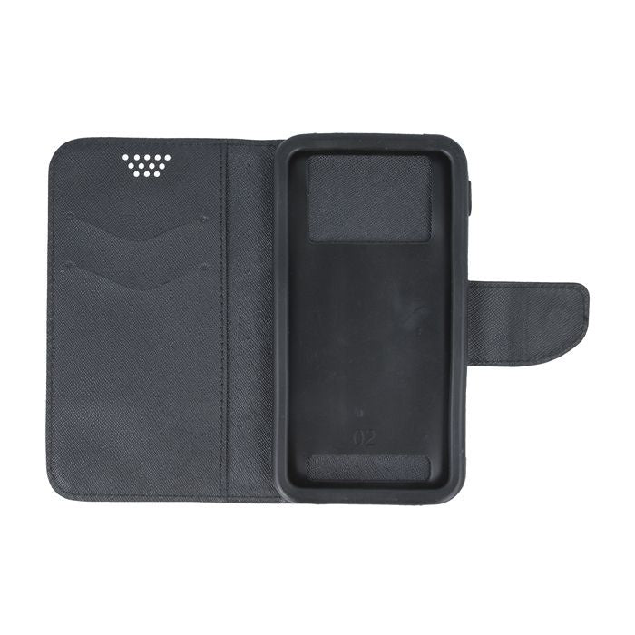 Kaaned - kaaned GreenGo Universal Fancy Smart Universal 5.5 Silicon Case Black