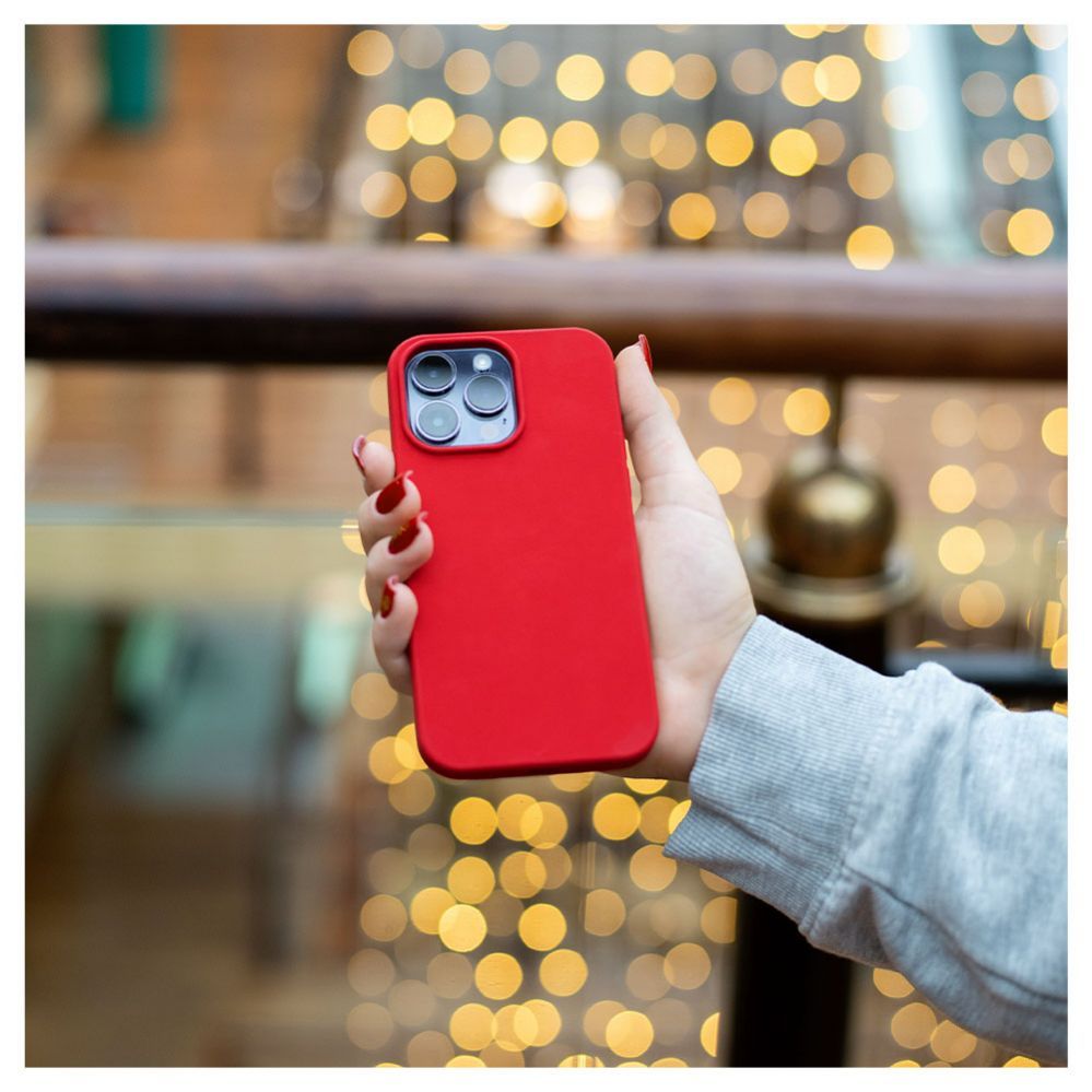 Чехол на заднюю панель Evelatus Apple iPhone 14 Pro Max Premium Magsafe Soft Touch Silicone Case Dark Red