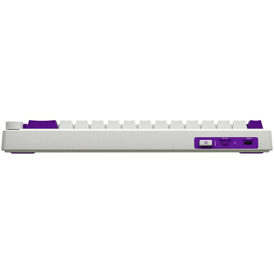 Computer keyboard LORGAR  LORGAR KBP70MW, Wireless 65% Mechanical Gaming Keyboard Pro, White, EN layout
