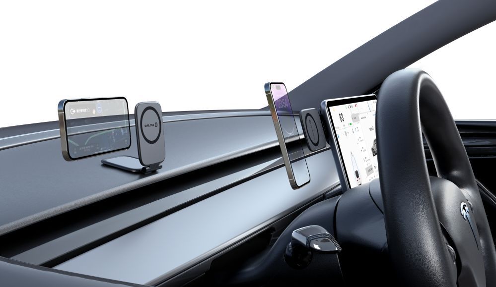 Universal holder (Popsocket) Evelatus  MagSafe NON-Qi magnet mount (for Car Screen/dashboard, laptop, tablet, monitor) Black