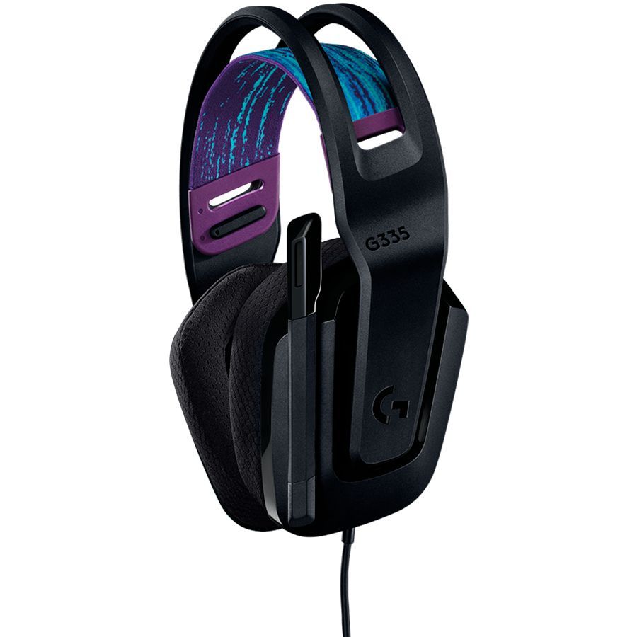 Kõrvaklapid mikrofoniga Logitech  LOGITECH G335 Wired Gaming Headset - BLACK - 3.5 MM