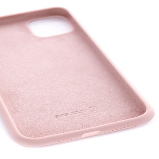 Tagakaaned Evelatus Apple iPhone 11 Pro Premium Soft Touch Silicone Case Pink Sand