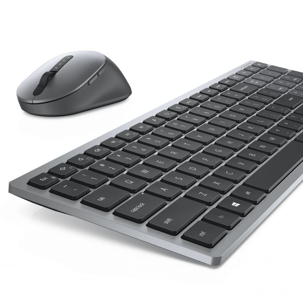 Arvuti klaviatuur Dell  KM7120W Keyboard and Mouse Set, Wireless, Batteries included, NORD, Titan Gray