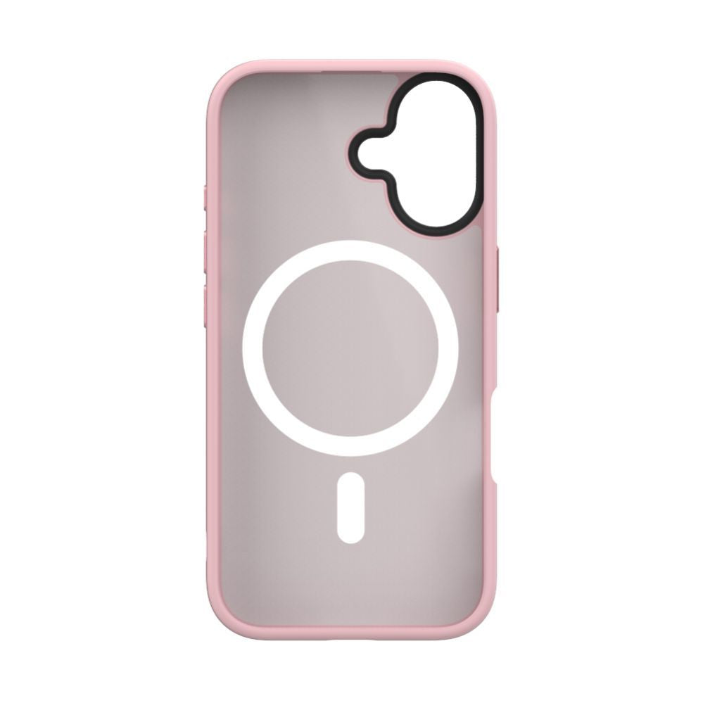 Чехол на заднюю панель Evelatus Apple iPhone 16 Hybird Case With Magsafe PC+TPU Pink